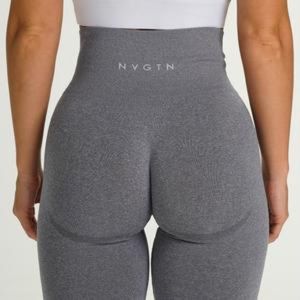 NVGTN grey contour seamless leggings
